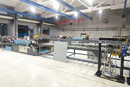 Auto Clean Room Panel Production Line Successful Installation and Commissioning at Russian Customer’s Factory