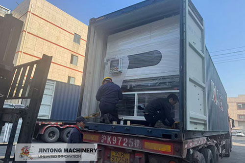 Auto Clean Room Panel Production Line Loading To  Indian Client