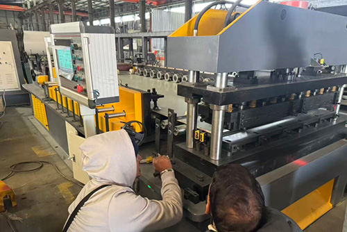 Indian Client Come to Inspect Auto Clean Room Panel Line